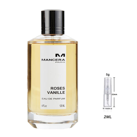 Mancera Roses Vanille Eau de Parfum Sample for Everyone