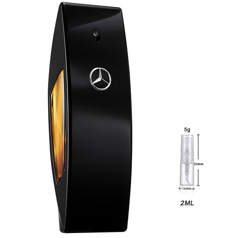 Mercedes Benz Club Black Eau de Toilette Sample for Him