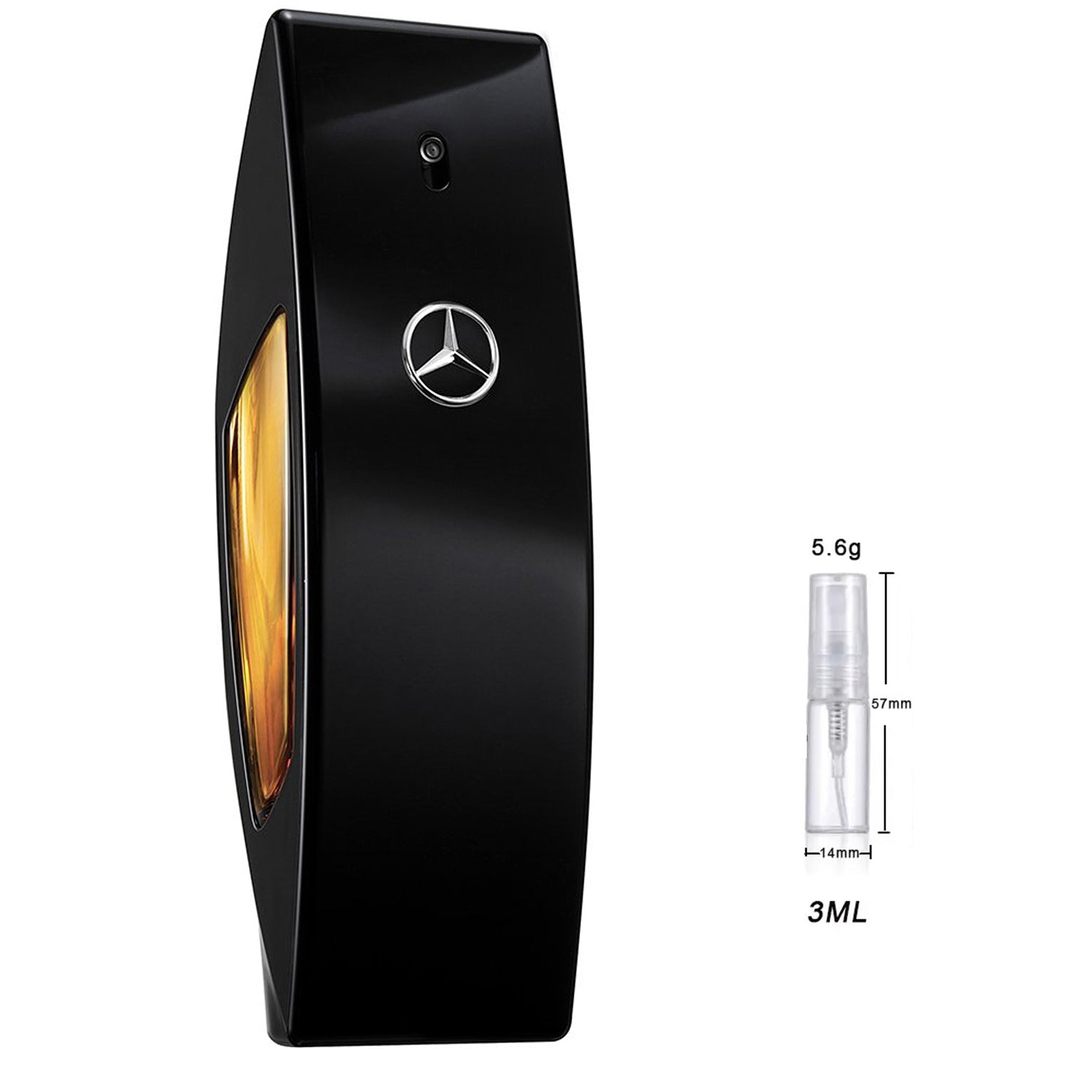 Mercedes Benz Club Black Eau de Toilette Sample for Him