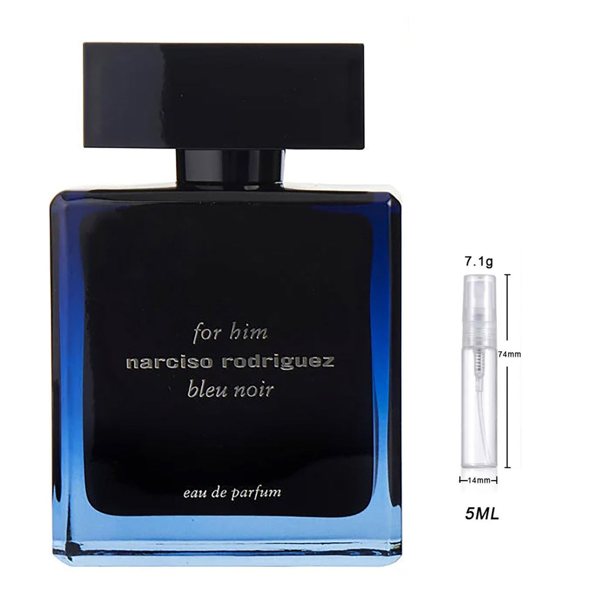 Narciso Rodriguez Bleu Noir for Him Eau de Parfum Sample for Him
