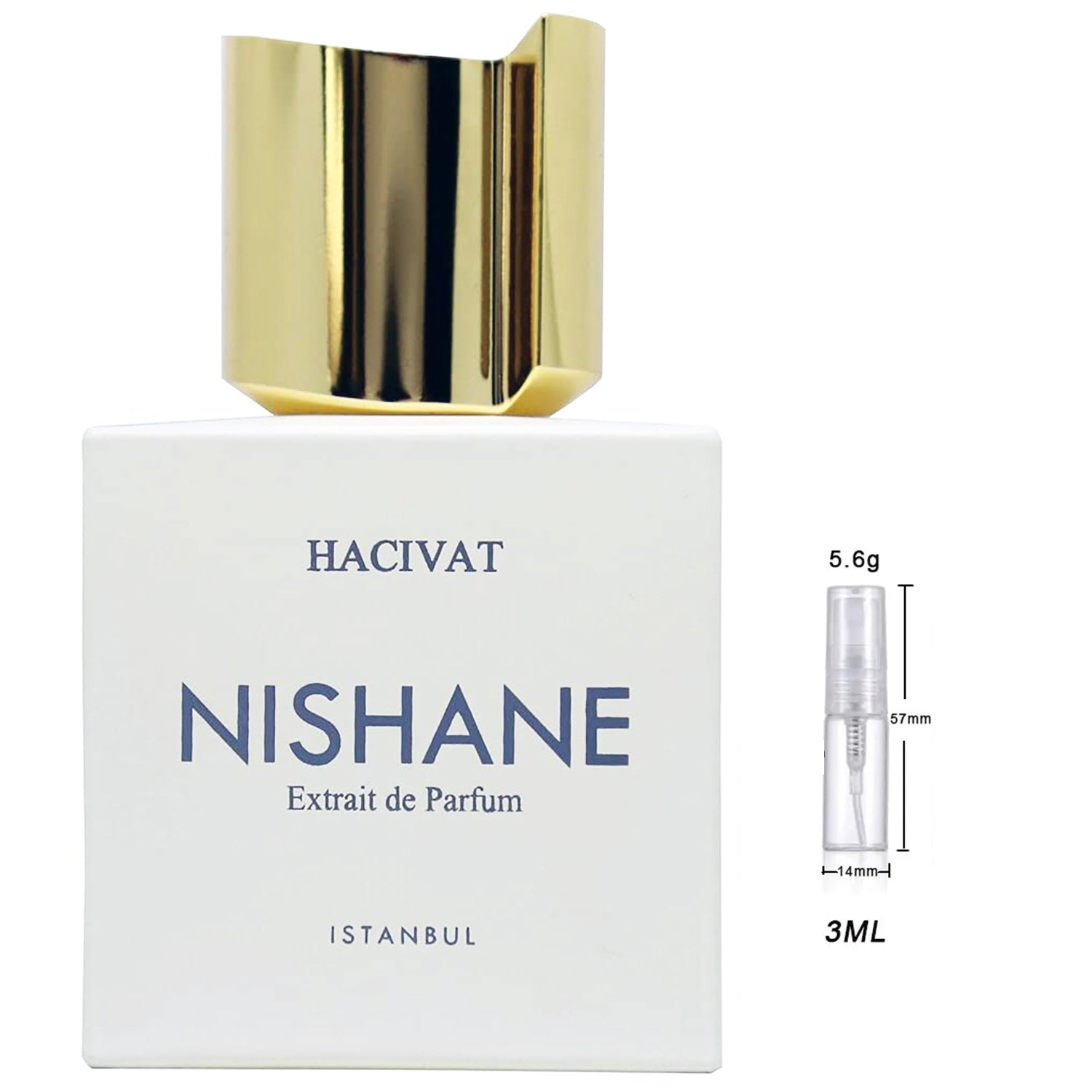 Nishane Hacivat Extrait de Parfum Sample for Everyone