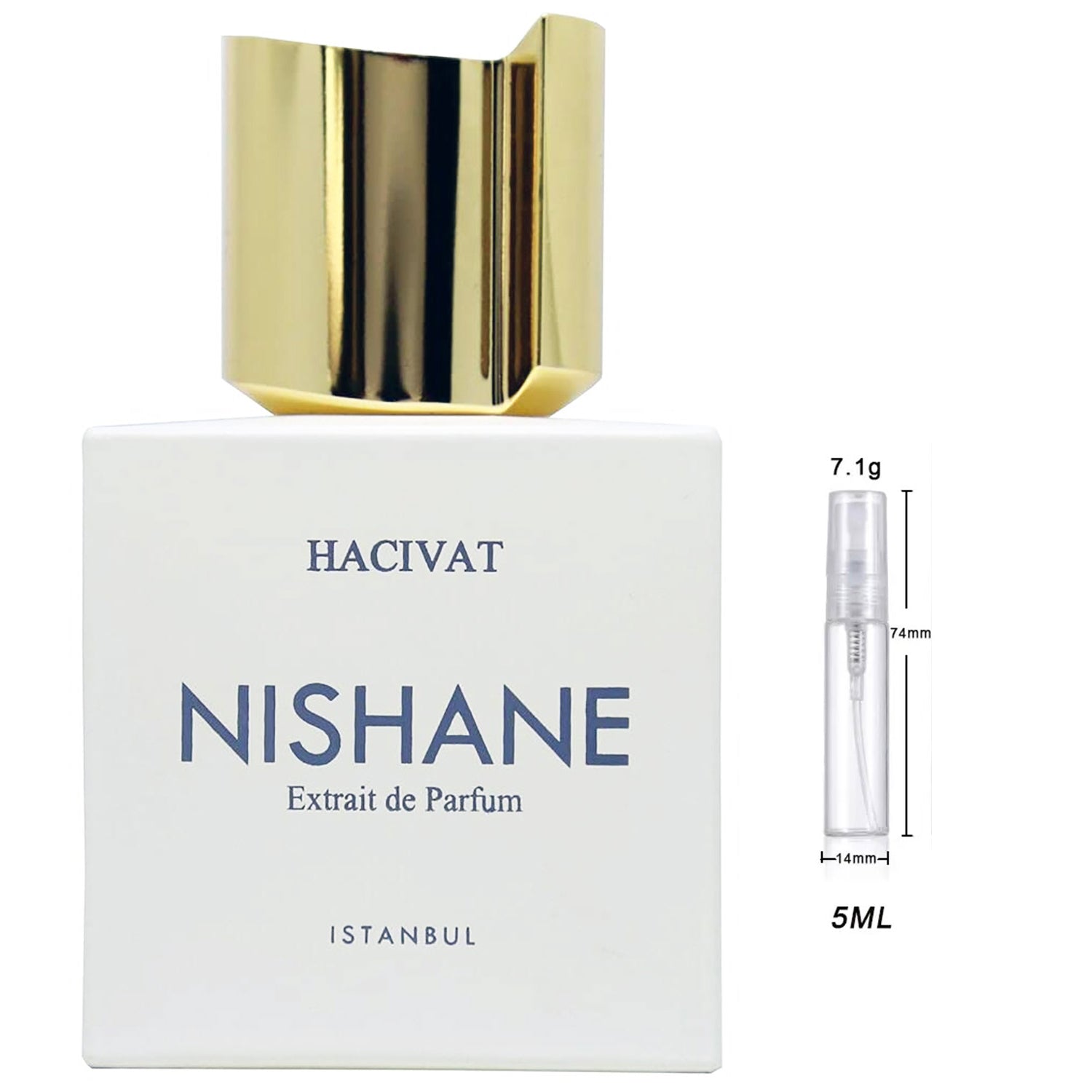 Nishane Hacivat Extrait de Parfum Sample for Everyone