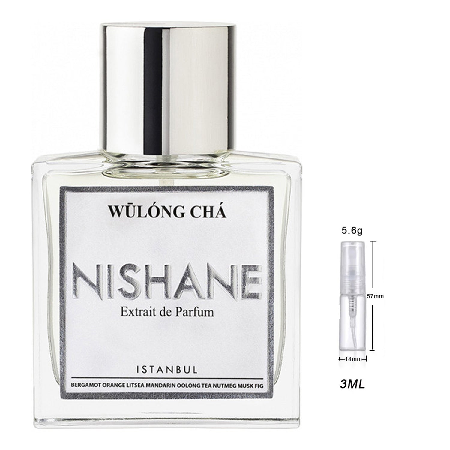 Nishane Wulong Cha Extrait de Parfum Sample for Everyone