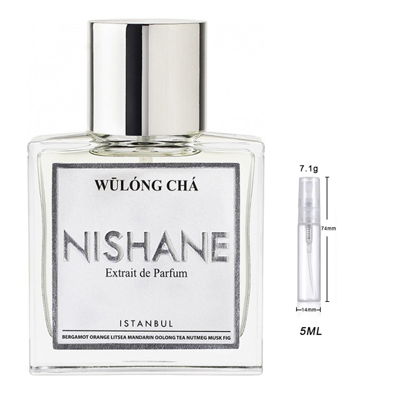 Nishane Wulong Cha Extrait de Parfum Sample for Everyone