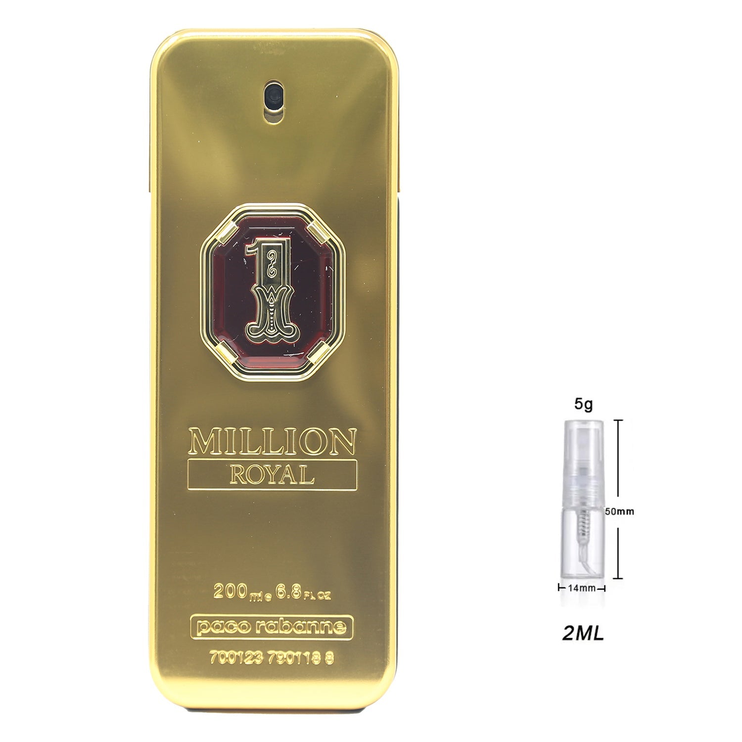 Paco Rabanne Invictus Platinum Eau de Parfum Sample for Him