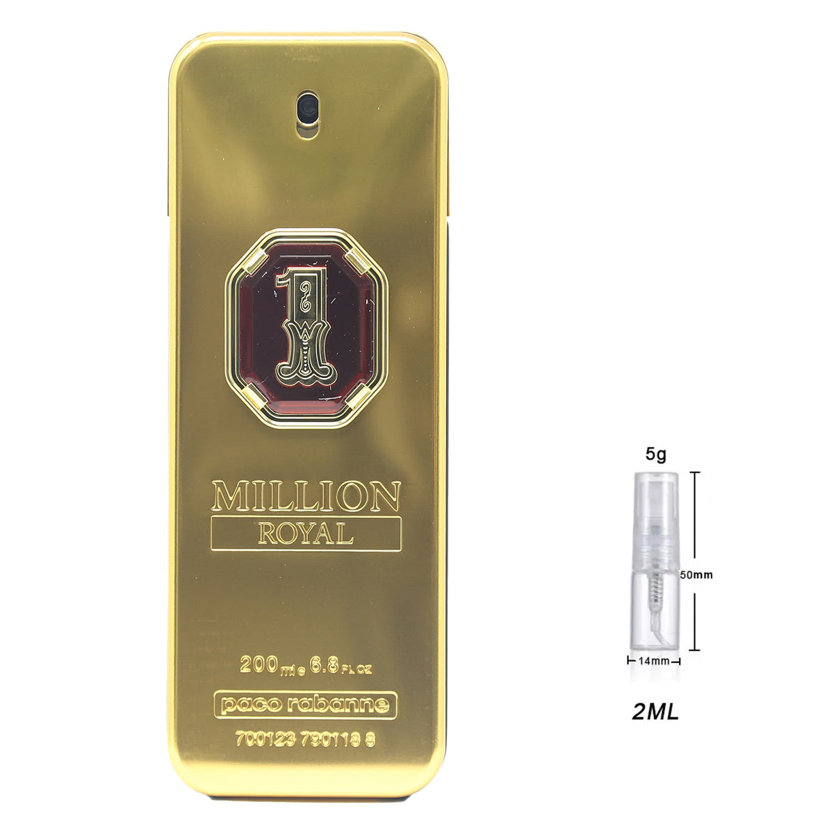 Paco Rabanne Invictus Platinum Eau de Parfum Sample for Him