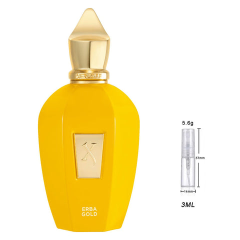 Xerjoff Erba Gold Eau de Parfum Sample for Everyone